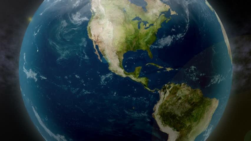 карта на Мексико земята