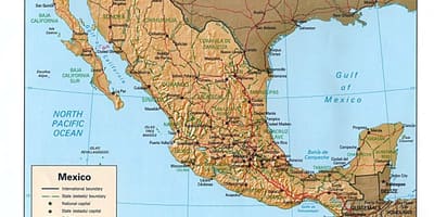 Мексико Оригинално картата