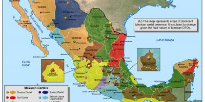 Мексиканският картел картата