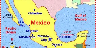 Карта На Мексико
