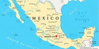Мексико картата на града